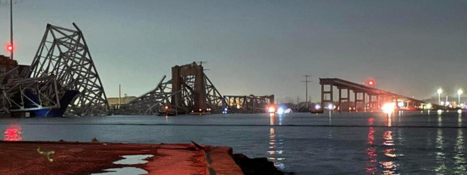 Colombo-bound Ship Collides With Baltimore bridge